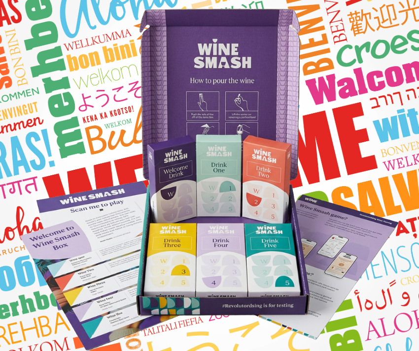 Welcome to Wine Smash - 2 PLAYER SIZE