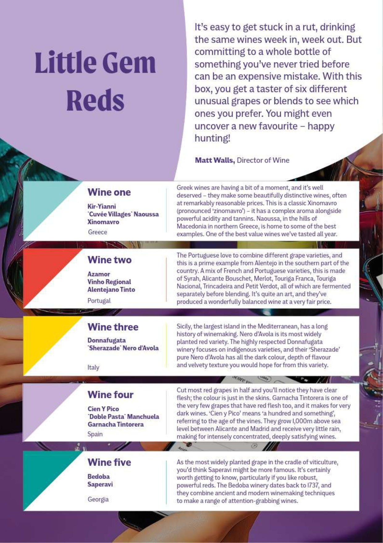 Little Gems - Red wines only Box